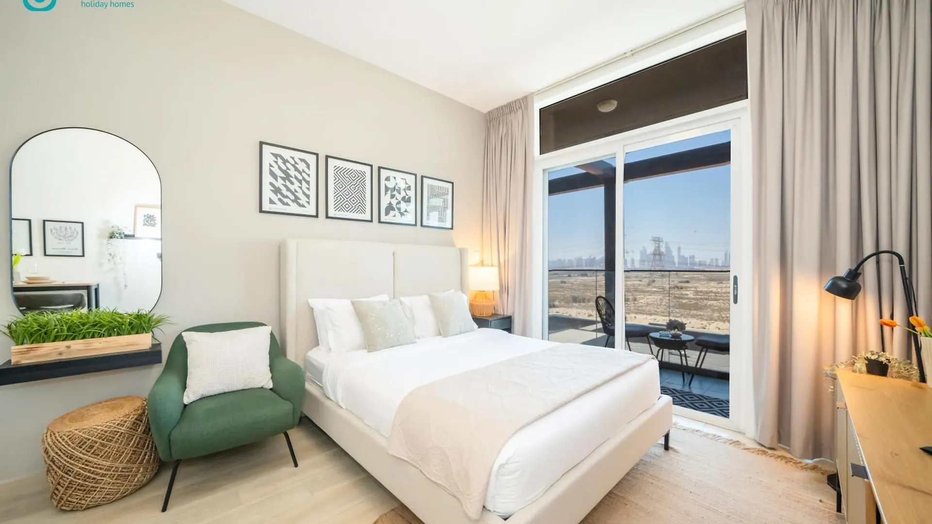 Apartment Blue Breeze - Elegant & Cozy Studio In Jvc Dubai